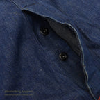 1940's WW2 DENIM OVERALL / VERY DARK ... W38/L31