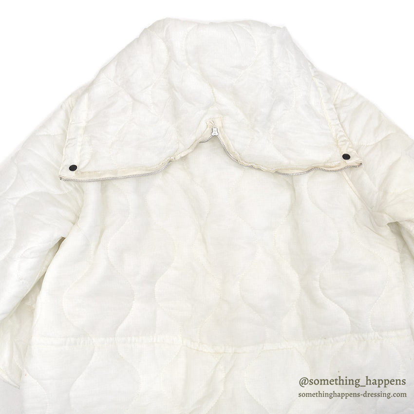 1980's U.S.MILITARY LINER, FOOD INSPECTOR'S SMOCK ... MEDIUM