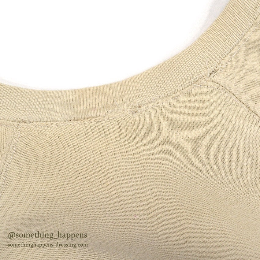 1960's MIGHTY MUSTANG HAND DRAWING SWEAT SHIRT...