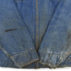 1960's OSHKOSH DENIM JACKET / COTTON FLANNEL BLANKET...
