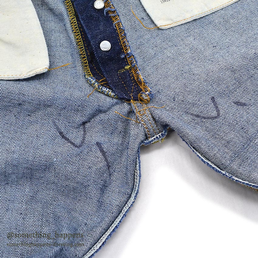 1970's LEVI'S 501 BIGE / ONE WASHED... W32/L28