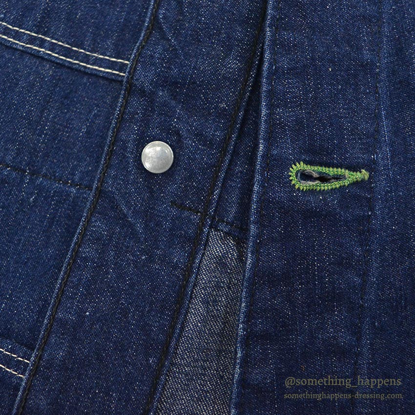 1950's MASTER KEY DENIM COVERALL / DARK...