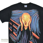 1990's LIQUID BLUE THE SCREAM ART T-SHIRT...L