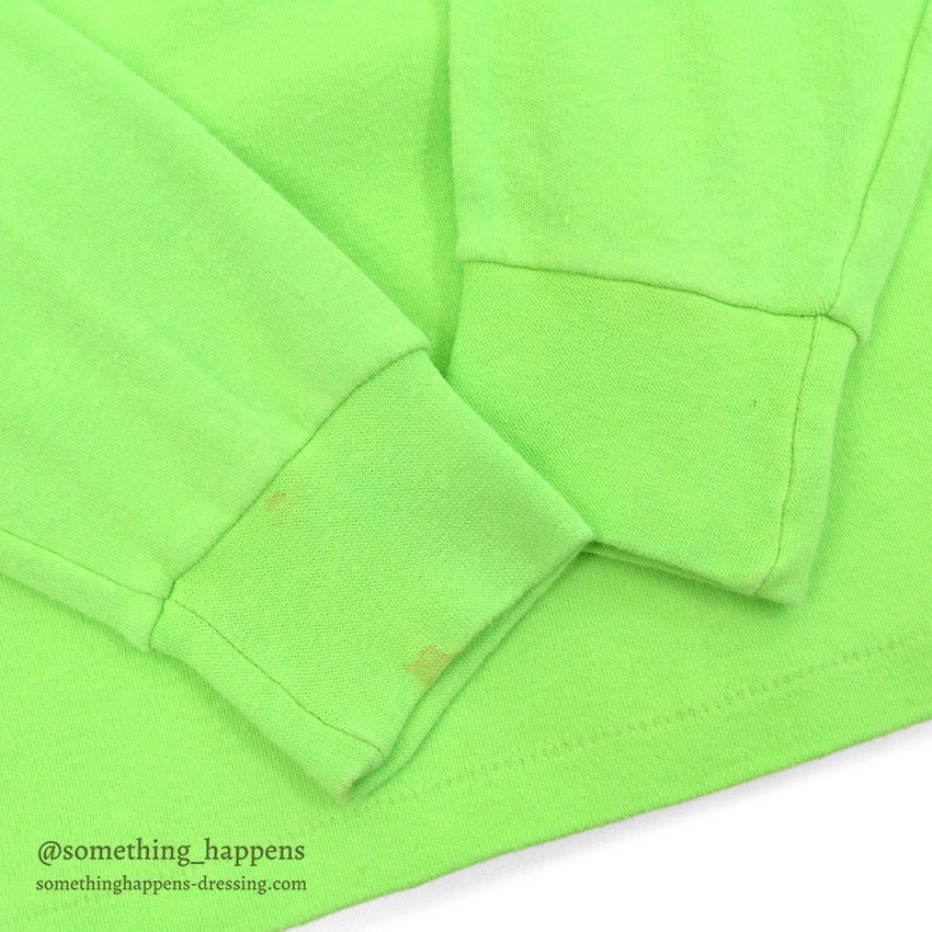 1980's~ MEISTER LIME GREEN TURTLE NECK TEE...L