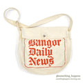 1960's~ BANGOR DAILY NEWS / NEWS PAPER BAG...