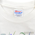1990's HANES WILD FLOWERS PRINT T-SHIRT ... XL