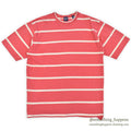 ~1990's GAP PINK/WHITE STRIPE COTTON T-SHIRT ... M