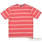~1990's GAP PINK/WHITE STRIPE COTTON T-SHIRT ... M