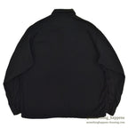 ~1960's BLACK RAYON GABARDINE SHIRT...L