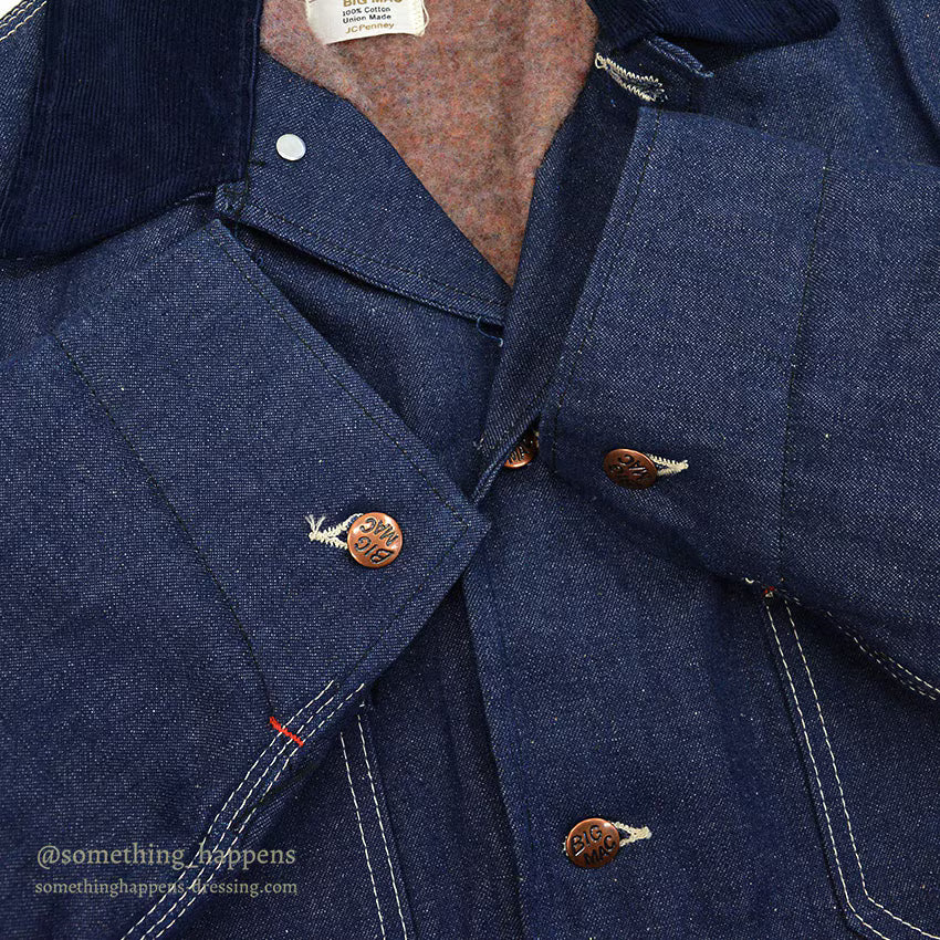 1970's DEADSTOCK BIG MAC DENIM COVERALL BLANKET 2 ... 36