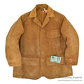 1930's DUXBAK HUNTING COAT WITH PAPER LICENSE HOLDER ... 42