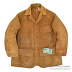 1930's DUXBAK HUNTING COAT WITH PAPER LICENSE HOLDER ... 42