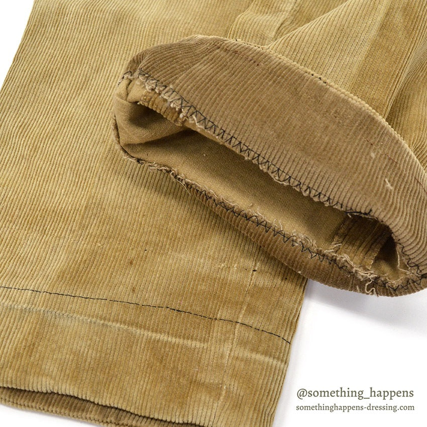 1960's SWEET-ORR CORDUROY WORK PANTS / SUN FADED ... W36/L29