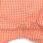 1990's~ GAP ORANGE GINGHAM CHECK B/D SHIRT ... M