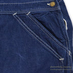 1950's CARTER'S DOUBLE KNEE DENIM OVERALL ... W44/L31