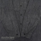 1950's HERCULES BLACK CHAMBRAY SHIRT / ELBOW PATCHES...