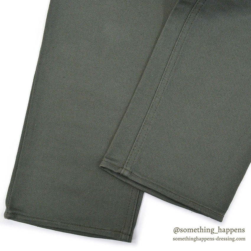 1960's DEADSTOCK LEVI'S 518 COTTON TWILL PANTS / IRREGULAR ... W32/L30