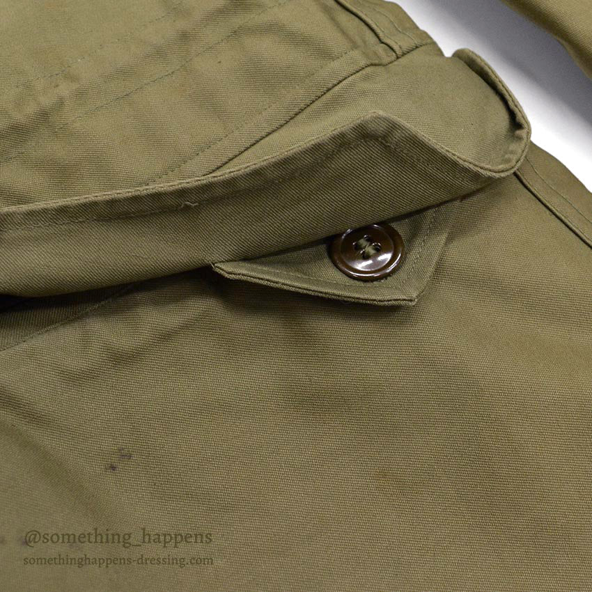 1940's WW2 M1943 FIELD JACKET / PORTRAIT PAINT, SUPER RARE ... 34L