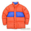 1970's MARMOT MOUNTAIN WORKS DOWN JACKET / TWO-TONE... M
