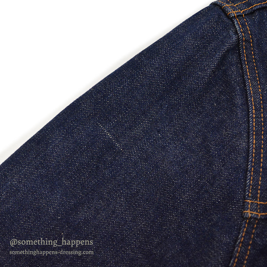 1960s LEVI'S 70505-0317 BIG E DENIM JACKET BLANKET / Transition Period ... 44