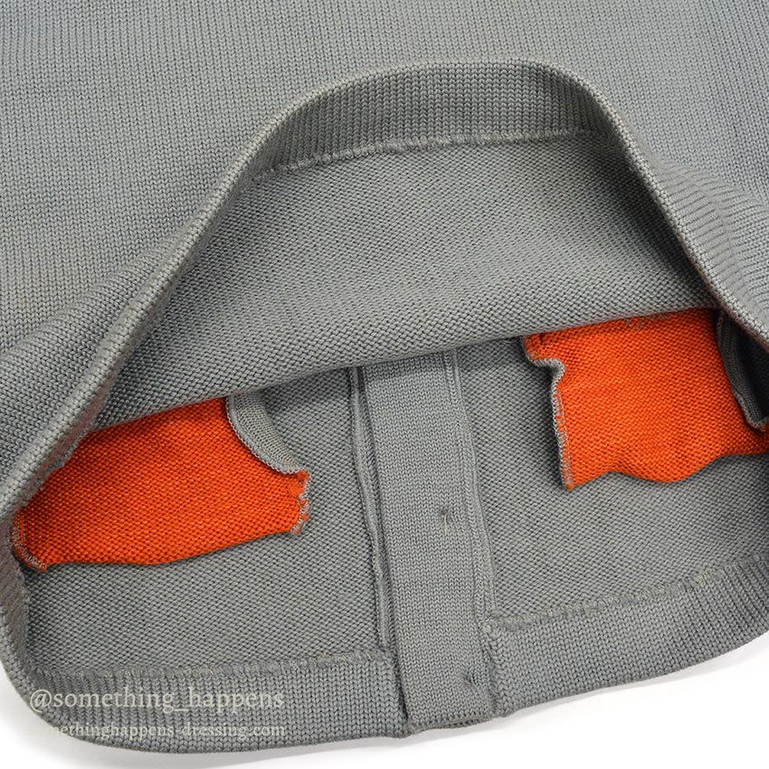 1950's ALBION AWARD SWEATER CARDIGAN / LONG...