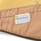 1960's POWR HOUSE SHEARLING WORK VEST...M