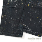 1990's CARHARTT BLACK DOUBLE KNEE DUCK PAINTER PANTS... W31/L31