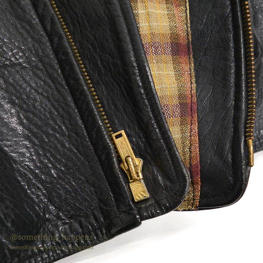 1940's TOP NOTCH LEATHER SPORTS JACKET ... 42