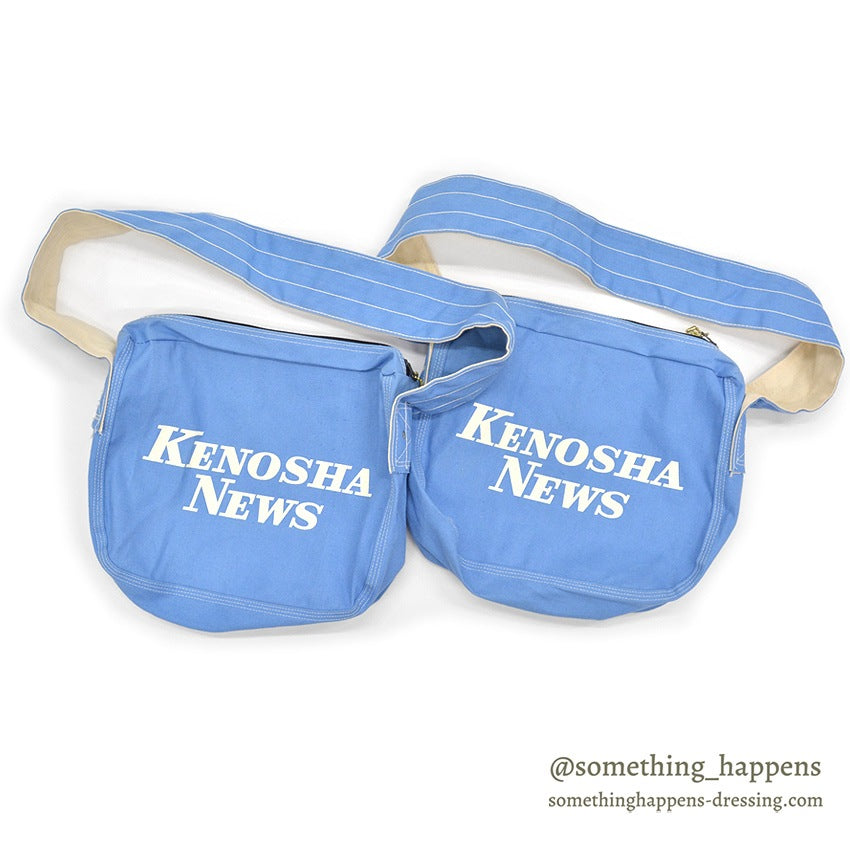 ~1970's DEADSTOCK KENOSHA NEWS / NEWS PAPER BAG 2...