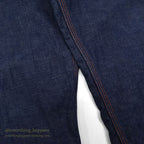 1950's UNKNOWN DOUBLE KNEE DENIM PAINTER PANTS / FLANNEL LINED ... W33/L30