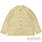 CP SHADES LINEN WORK JACKET / TAN ... L