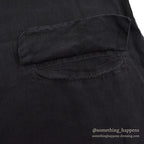1990's CP SHADES LINEN JACKET / BLACK...M