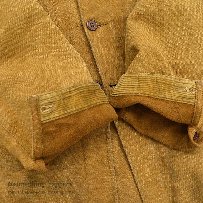 1930's~ WARDS HUNTING JACKET / UNUSUAL DEAIL & FABRIC ...