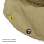 ~1990's ORVIS WIDE BILL FISHING CAP / NECK FLAP ... L