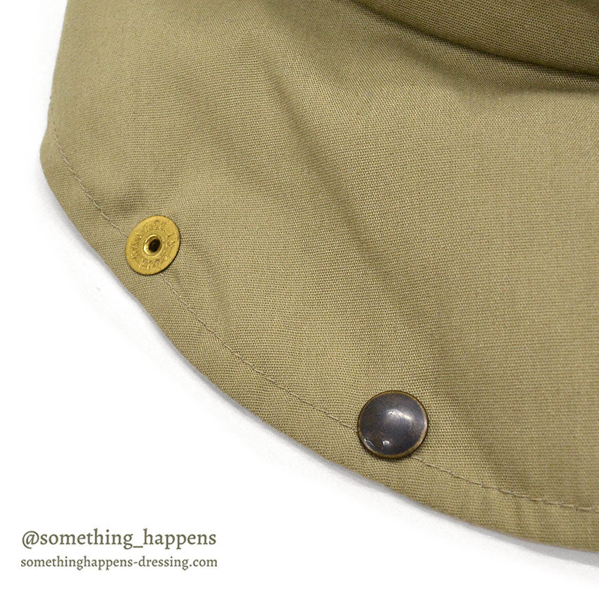 ~1990's ORVIS WIDE BILL FISHING CAP / NECK FLAP ... L