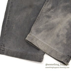 1960's UNKNOWN BLACK FADED FRISCO PANTS ... W32/L27