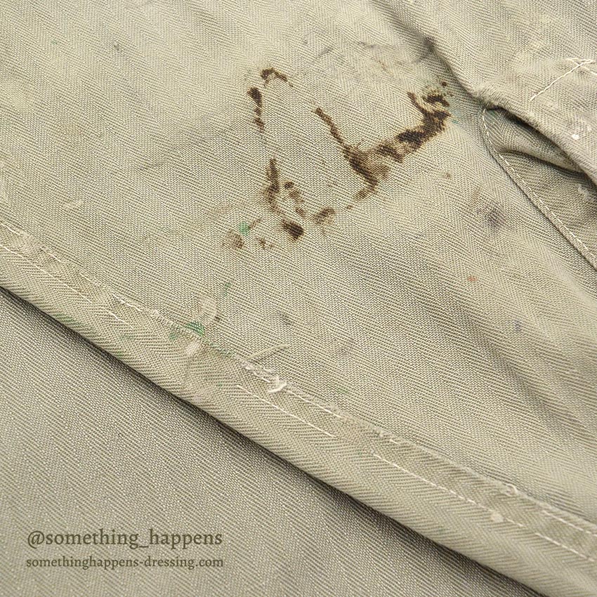 1940's WASHINGTON DEE CEE TWO-TONE HBT SHIRT / EXTREMELY RARE ...