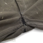 1940's CAN'T BUST'EM WW2 BLACK FRISCO PANTS / CROPPED ... W32