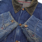 1960's NATIONAL MASTER DENIM COVERALL / BLANKET LINED...