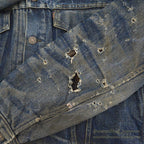 1960's LEVI'S 558 DENIM VEST / CHOPPED SLEEVE... 42