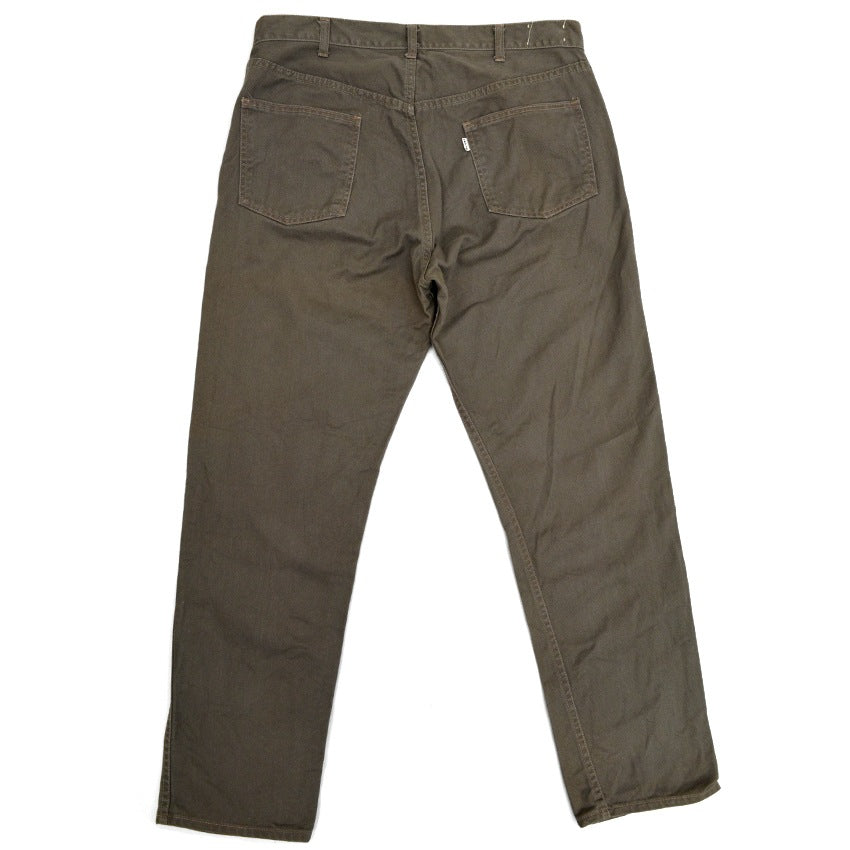 60's Levi's 800D BIG-E Twill Pants... Actual measurements: W35.5 x L31