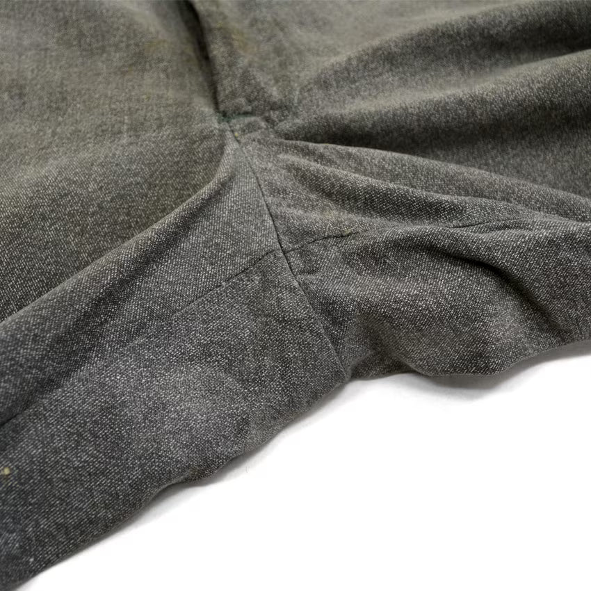 〜50's ごま塩 ブラックシャンブレー ワークパンツ... 実寸 W34×L28