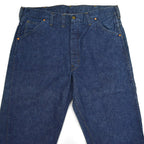 60's E&W The Plains RIDER INDIGO DENIM PANTS RODEO PAINT