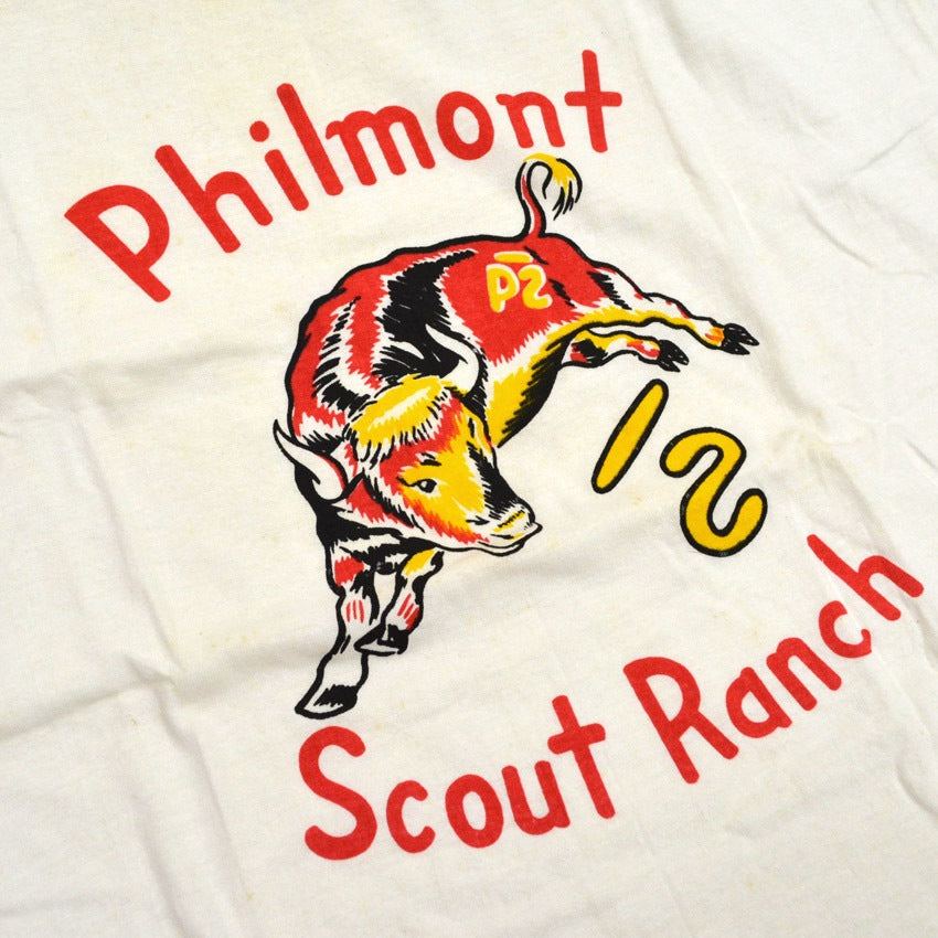 ~60's BSA Deadstock 'Philmont' Printed T-Shirt...