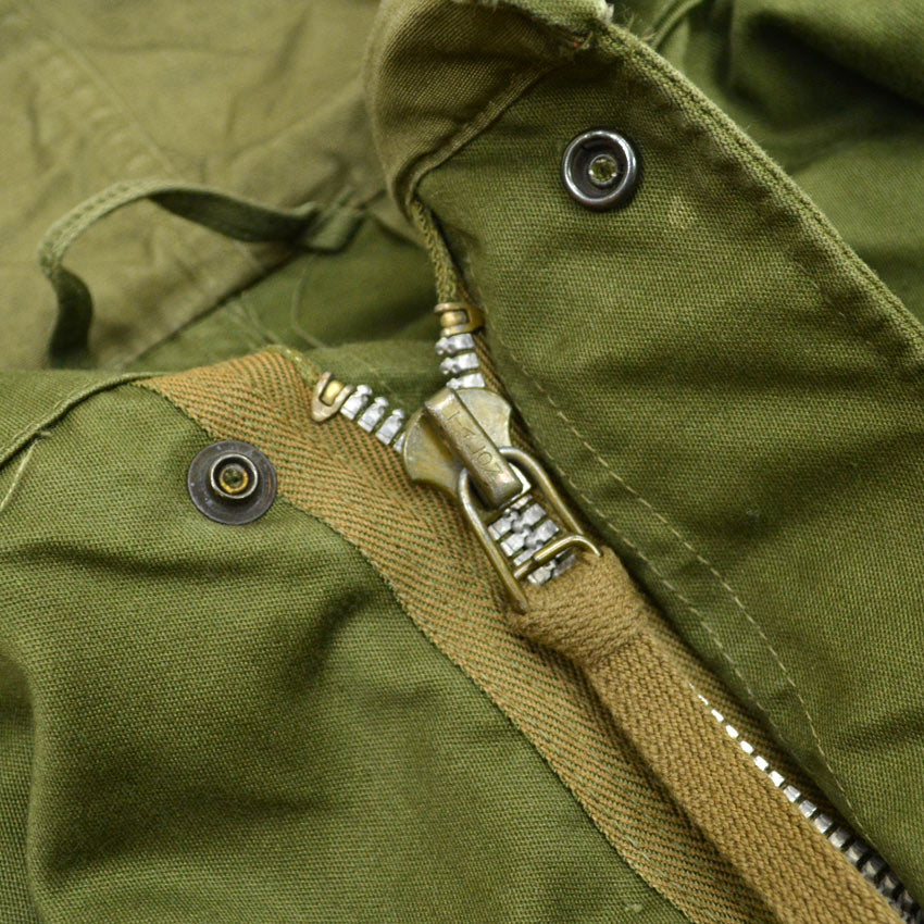 50's US ARMY M-51 Kravin Park Clothes Early Type Fishtail Parka... L