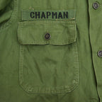 1950s US Army 13-Star Button Cotton Utility Shirt...
