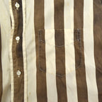 ~40's POWERS STRIPE LONG SLEEVE SHIRT'S... 151/2