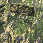 70's~ 'Greek seaweed pattern' Military BDU Jacket...