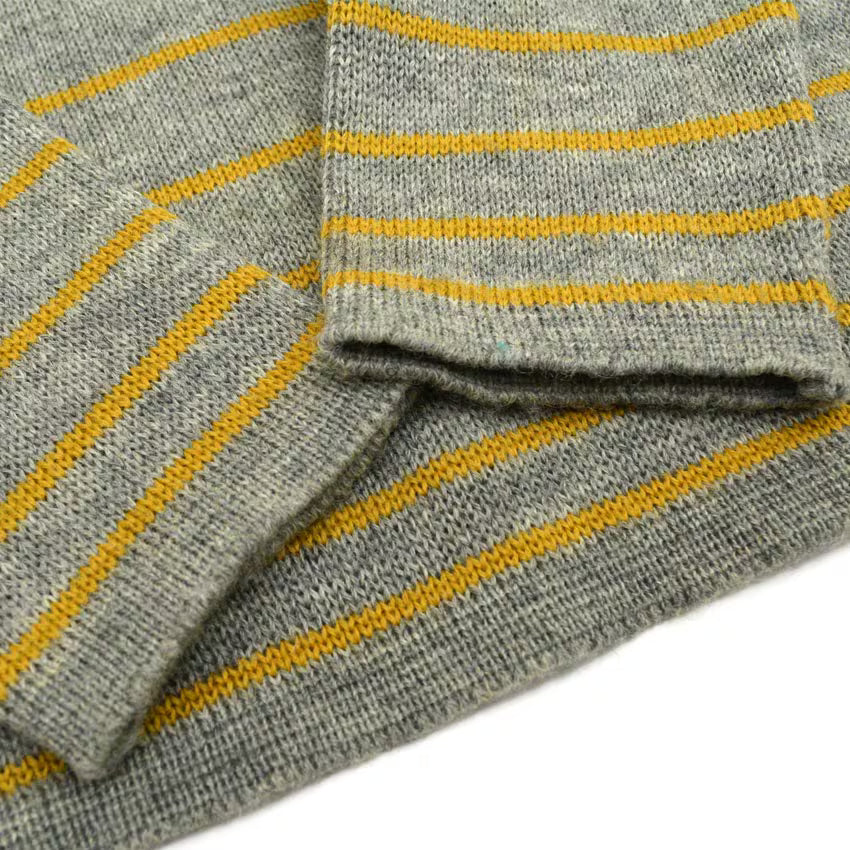 60's Ski Country Random Border Ski Knit...
