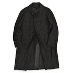 50's Deadstock PENNEYS Black Plaid Wool Coat...